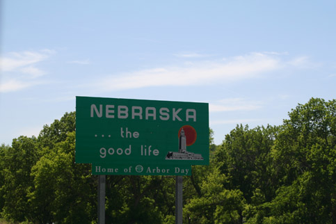 Nebraska skylt